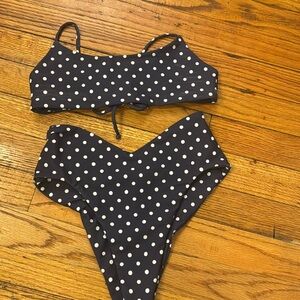 Polka Dot Skatie Bikini Set